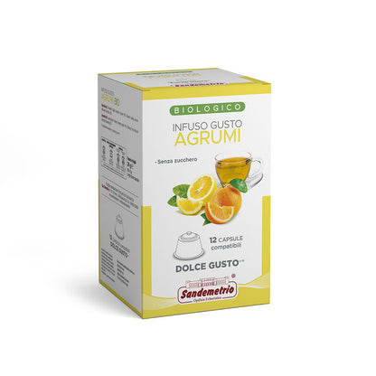 Capsule Sandemetrio Infuso Agrumi Comp. Dolce Gusto