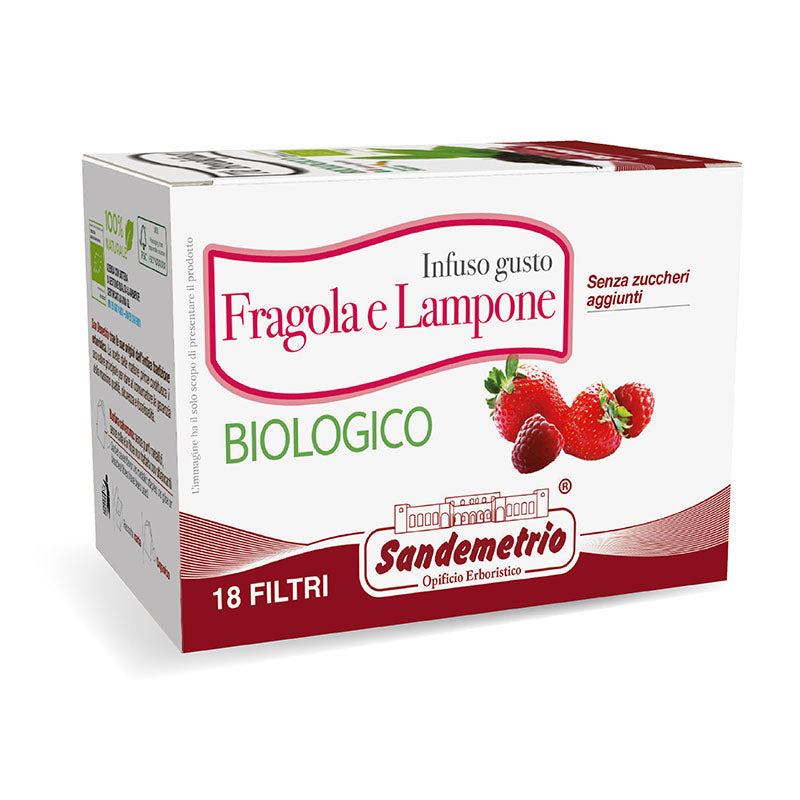 Filtri Sandemetrio Infuso Fragola e Lampone