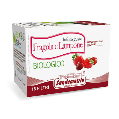 Filtri Sandemetrio Infuso Fragola e Lampone
