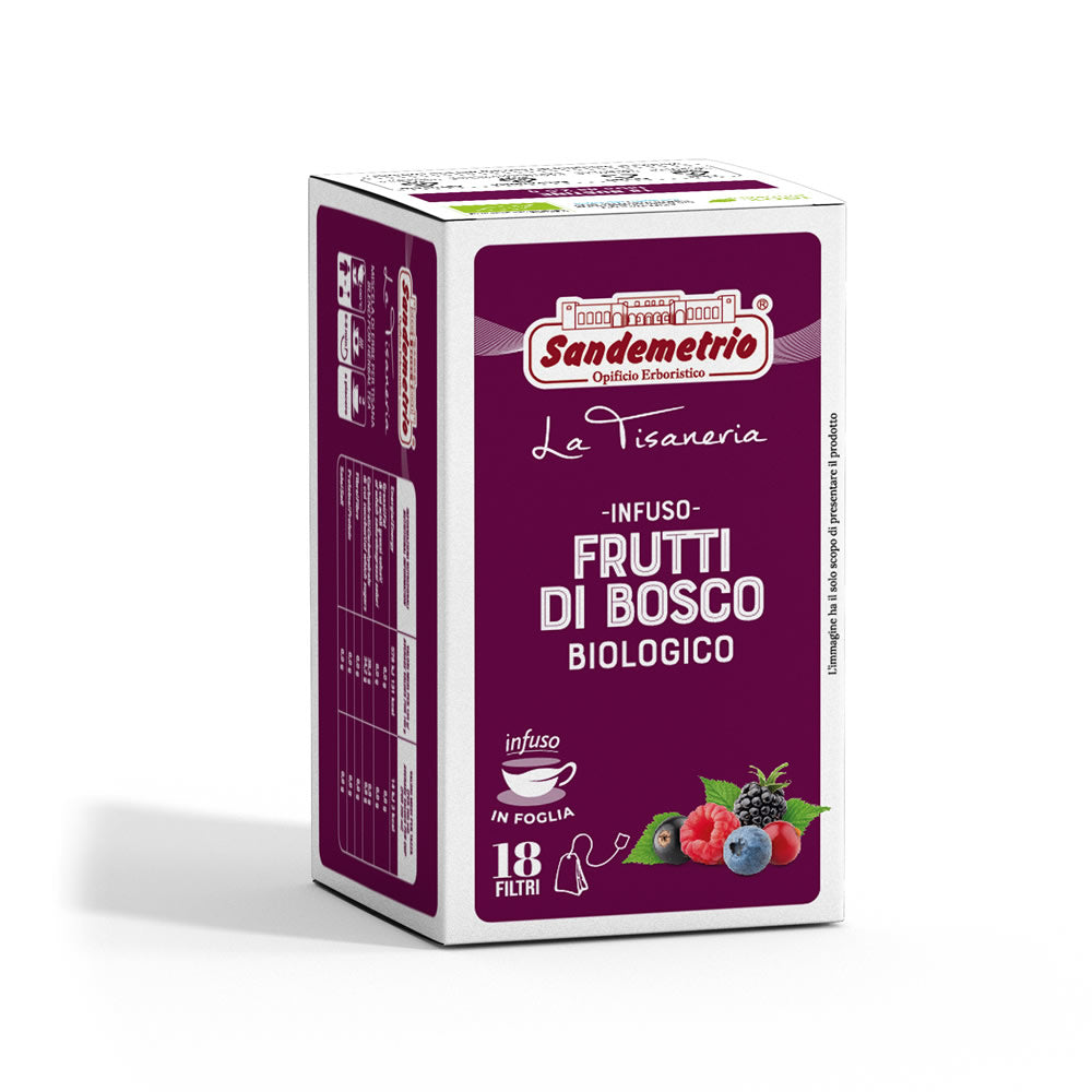 Filtri Sandemetrio Tè Gusto Frutti di Bosco