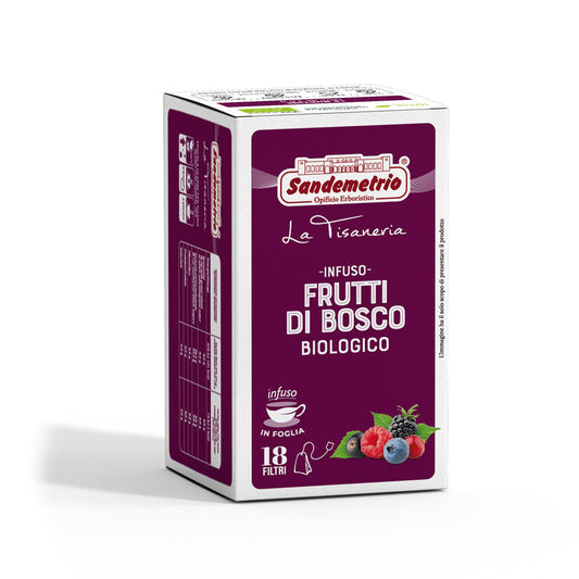 Filtri Sandemetrio Tè Gusto Frutti di Bosco