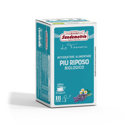 Filtri Sandemetrio Infuso Erbe Più Riposo