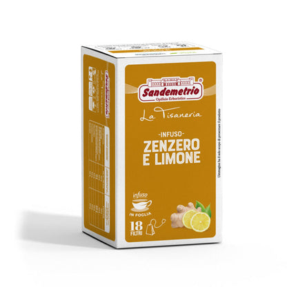 Filtri Sandemetrio Infuso Zenzero e Limone