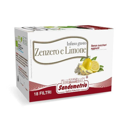 Filtri Sandemetrio Infuso Zenzero e Limone
