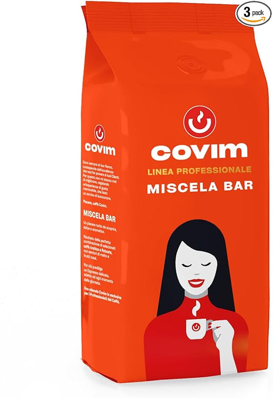 1kg Caffè in grani Covim miscela Bar