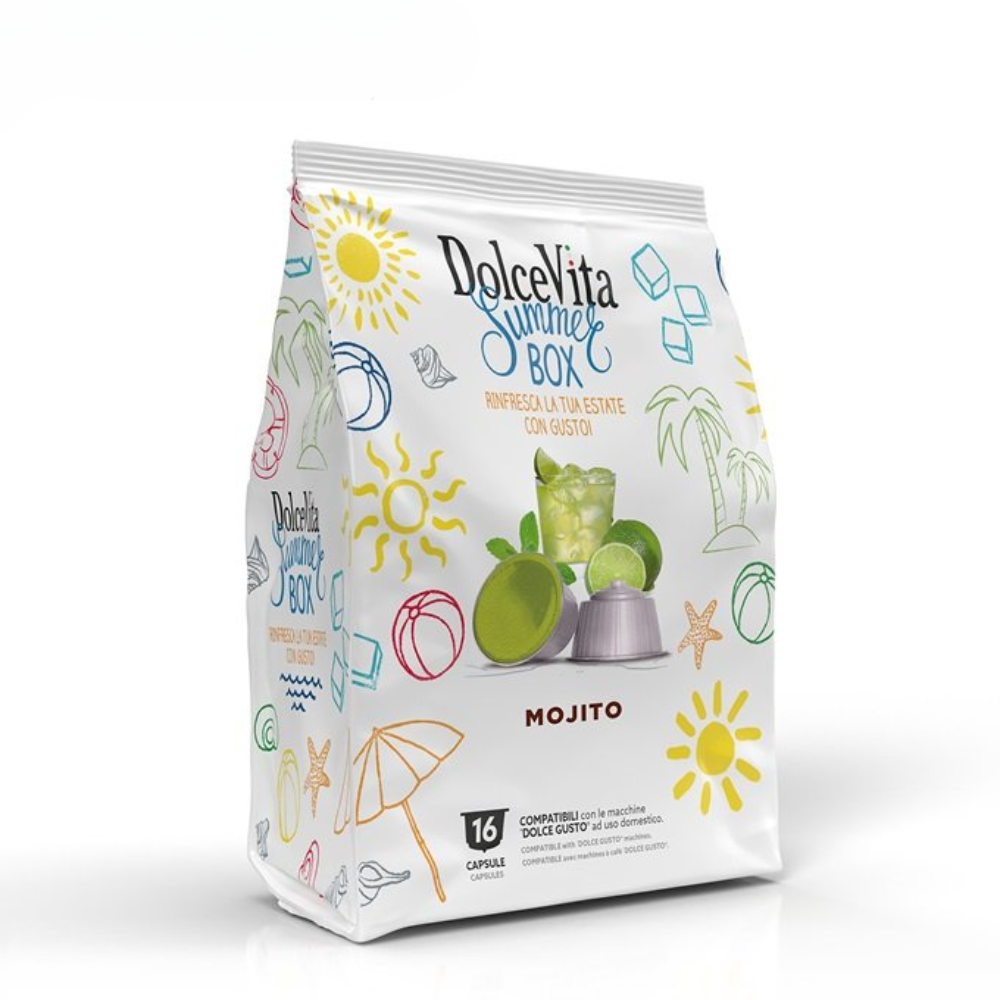 Capsule solubili Dolcevita gusto Mojito Ice comp. DolceGusto®