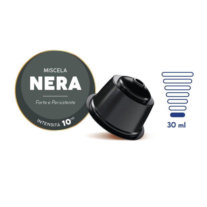 [confezione da 90 capsule] Capsule Nuove Borbone miscela nera compatibile DOLCE GUSTO