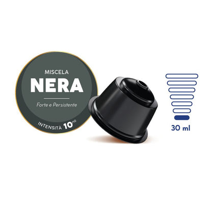 [confezione da 50 capsule] Capsule Nuove Borbone miscela nera compatibile DOLCE GUSTO