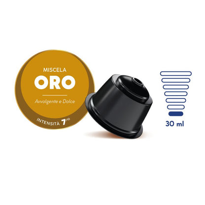 [confezione da 50 capsule] Capsule Nuove Borbone miscela oro compatibile DOLCE GUSTO