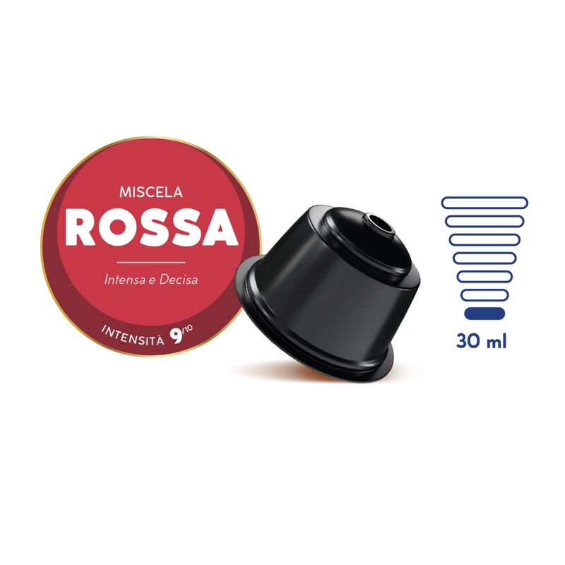 [confezione da 50 capsule] Capsule Nuove Borbone miscela rossa compatibile DOLCE GUSTO
