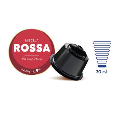 [confezione da 50 capsule] Capsule Nuove Borbone miscela rossa compatibile DOLCE GUSTO