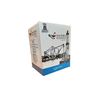 [PROMO] Capsule Tosteria Italiana miscela Genova DEK comp. Nespresso + bicchierini omaggio