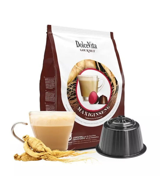Capsule Solubili Dolcevita Maxiginseng comp. DOLCEGUSTO®