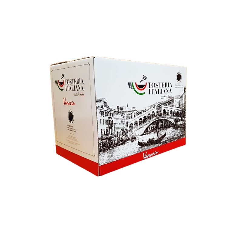 [PROMO] Cialde in carta ese 44 mm Tosteria Italiana miscela Venezia + bicchierini omaggio